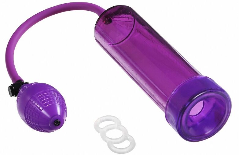 Vacuum pump to increase penis size